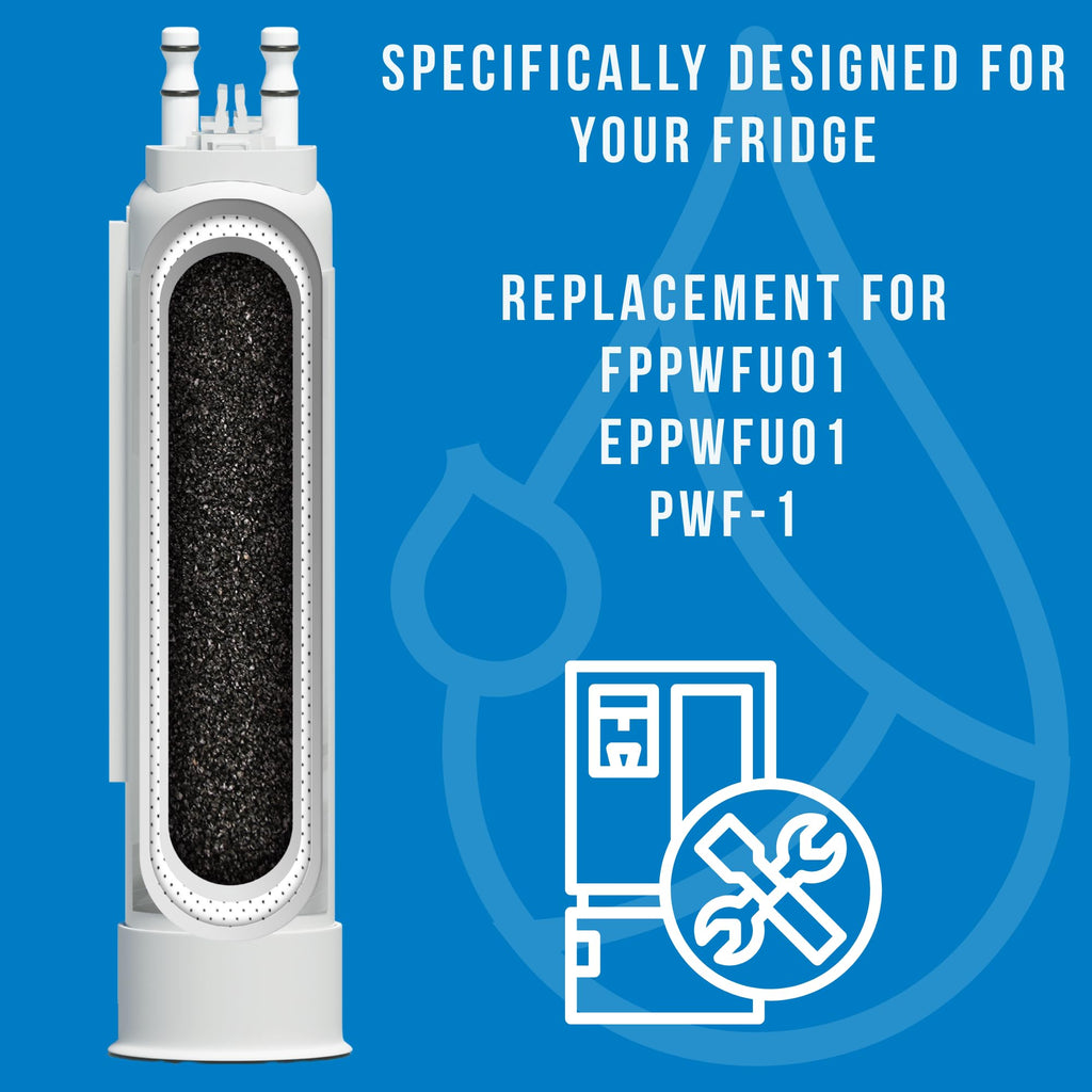 FPPWFU01 Water Filter Replacement 3 Packs