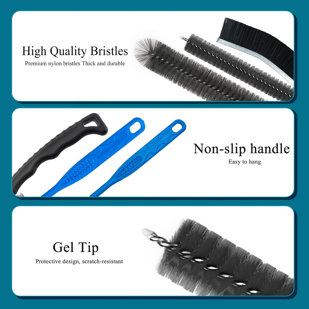 Dryer Vent Cleaner Kit, Drain Brush, Window AC Vent Refrigerator Coil Brush