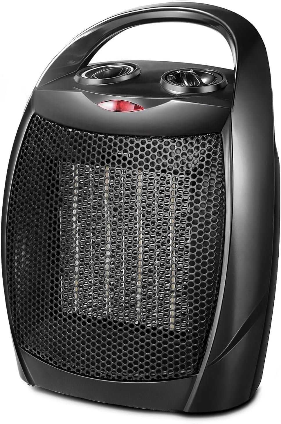 Small Electric Space Heater Ceramic Space Heater,Portable Heater Fan for Office with Adjustable Thermostat and