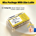 120Pcs #8-32 * 5 * 6.3 Threaded Inserts, #8-32 Heat Set Inserts, Brass Heat Set Insert for Plastic and 3D Printing Components