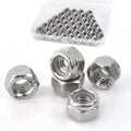 5/16-18 Locknuts - 80Pcs Nylon Insert Lock Nuts,304 Stainless Steel