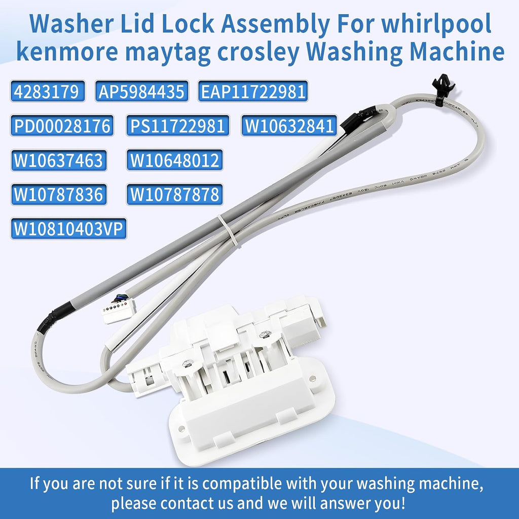 MVWB835DW4 MVWB865GW0 MVWB835DW1 MVWB835DW5 Washer Lid Lock