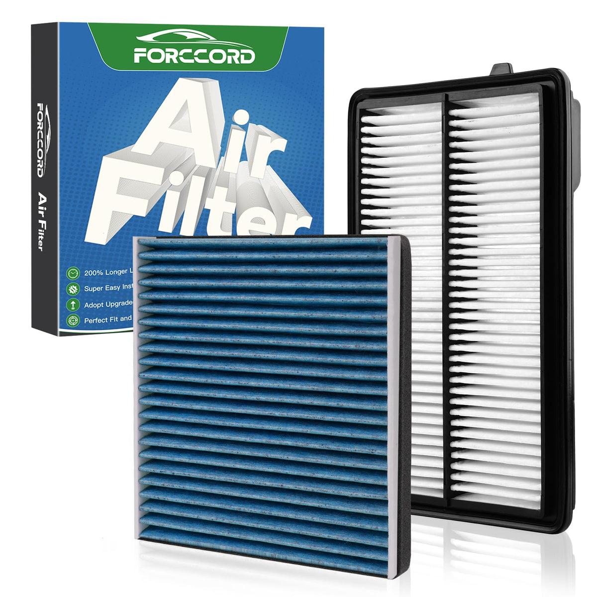 Cabin & Engine Air Filter Kit for Genesis GV80 2.5L 2021-2026 Gas