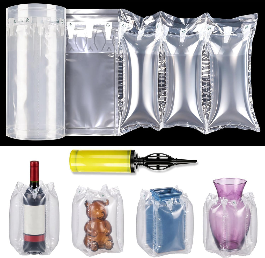 420 Count Inflatable Air Pillows with Hand Pump 3.54"x 7.87"