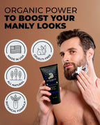 Essentials Beard Kit for Men, 3-Piece Gift Set - Naked (Unscented)
