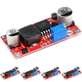 5PCS XL6009 Boost Buck DC-DC 15W Booster Modules Adjustable Step Up Down Converter Module Solar Voltage