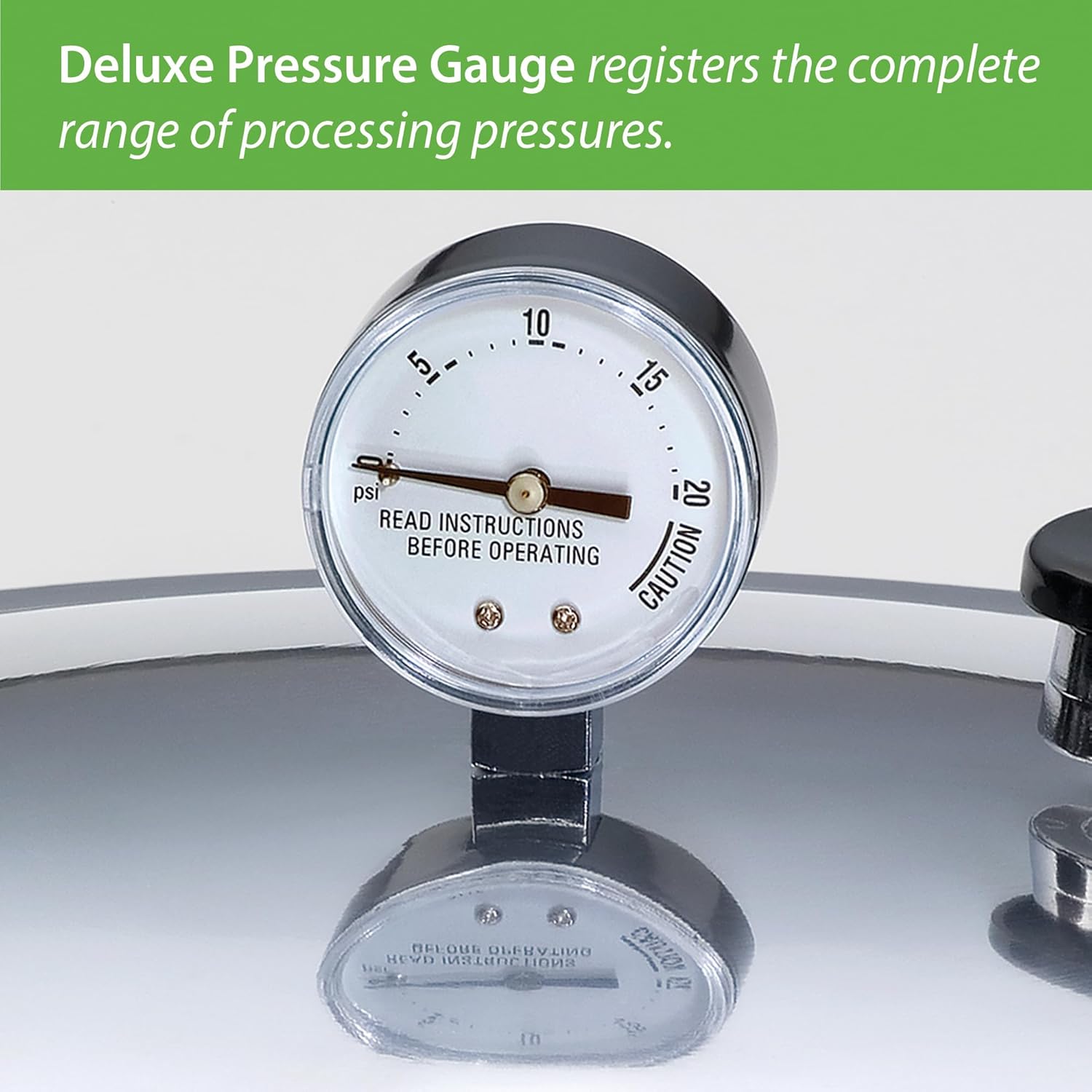 01755 16-Quart Aluminum Pressure Canner and Cooker