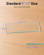 Microscope Slides Kit, 50pcs Blank Slides & 100pcs Coverslips Set