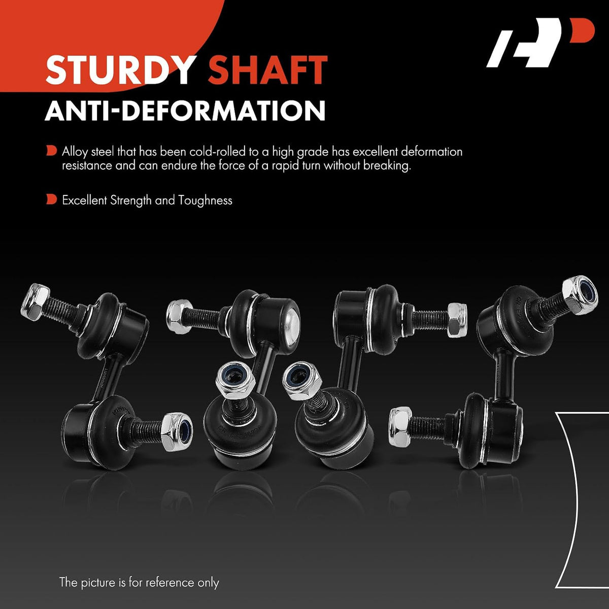 A-Premium Front & Rear Sway Bar Link Stabilizer Bar End Link Kit