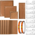 18 Pcs Heat Press Pillow Mat Kit 4 Size Pressing Transfer Pillows, 4 PTFE Transfer Sheet, 2 Heat Resistant Tape and 8
