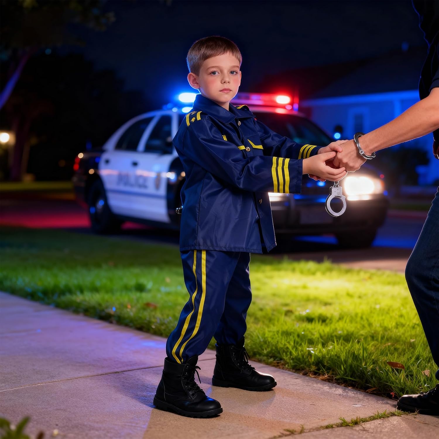 Toddler Dress Up Clothes, Kids Dress Up Clothes for Boys Girls 3-6 | Career Day Costumes with Police Officer
