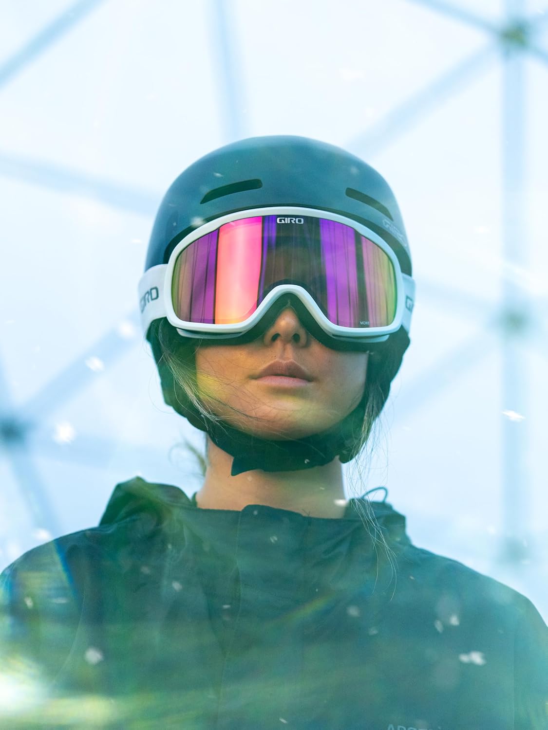 Moxie Ski Goggles - Snowboard Goggles for Women & Youth - 2 Lenses Included - Anti-Fog - OTG (Over Glasses)