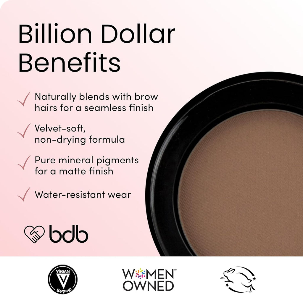 Eyebrow Powder Taupe Pressed Velvet Brow Filler