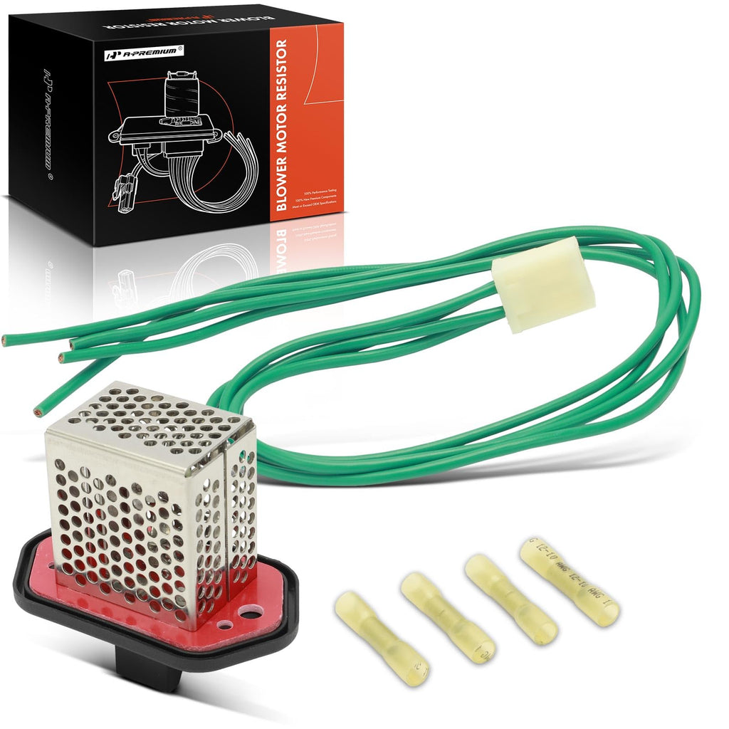 A-Premium Front HVAC Blower Motor Resistor Compatible with Honda Models