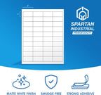 2" X 1" Matte White Printable Address Labels (30 Sheets, 1200 Labels)