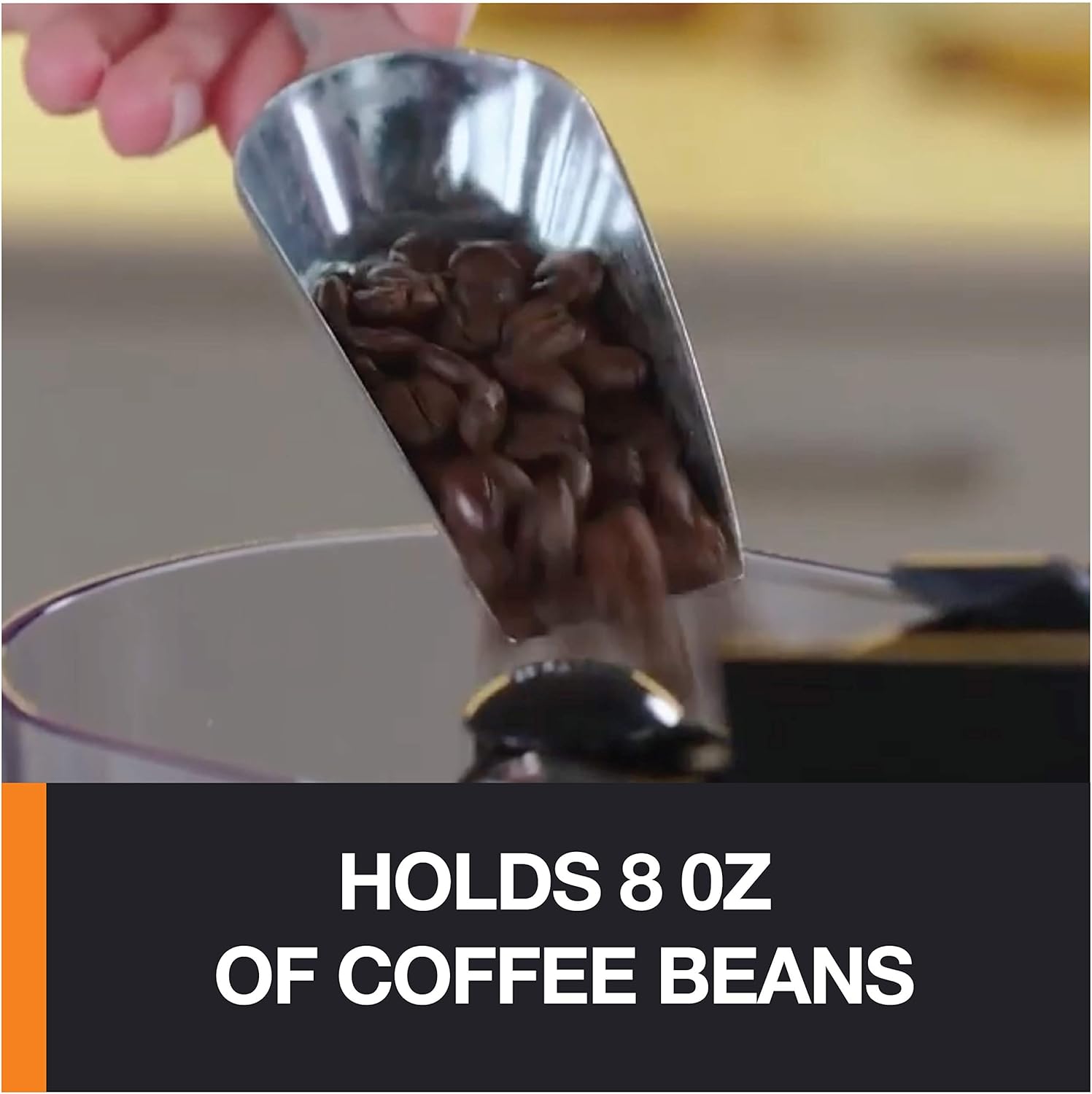 Precision Burr Coffee Grinder: 12 Settings, 8 oz Capacity for Drip, French Press, Espresso, Pour Over, Cold Brew