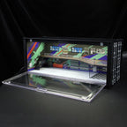 1/64 Scale Display Case with LED Light–Container Box Style Garage Diorama | Compatible with Hot Wheels Matchbox Mini