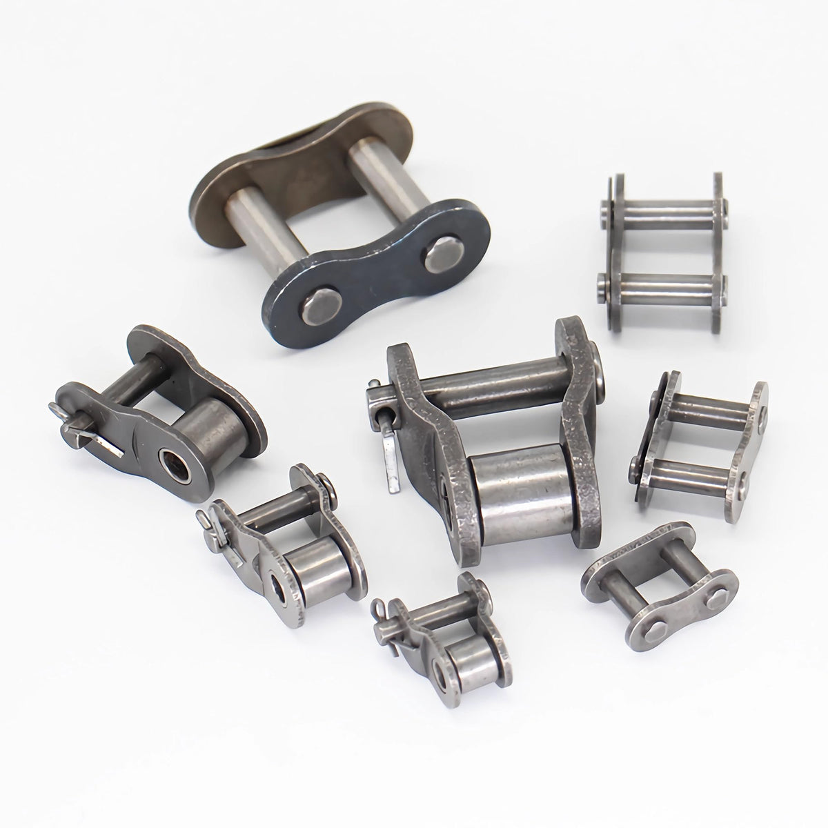 FOCMKEAS 5PCS 08B Roller Chain Connecting Links, 1/2 Inch Pitch