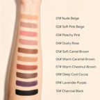 Matte Liquid Eyeshadow,High Pigment (01# Nude Beige)