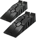 7" Car Lift Ramp, 9" Working Width, 2-Pack Vehicle Parking Ramp Stand - 2.5 T G.V.M Capacity for One Pair