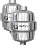 Heavy Duty 2-PACK Shower Filter for Hard Water Chlorine Heavy Metals