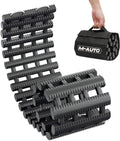 Snow Tire Traction Mats Portable Recovery Tracks for Vehicle in Mud, Snow, Ice, and Sand, 32" Coilable Recovery