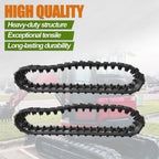 Kinglinyue 2Pack Rubber Track 180x72x37 Compatible with Mini Excavators