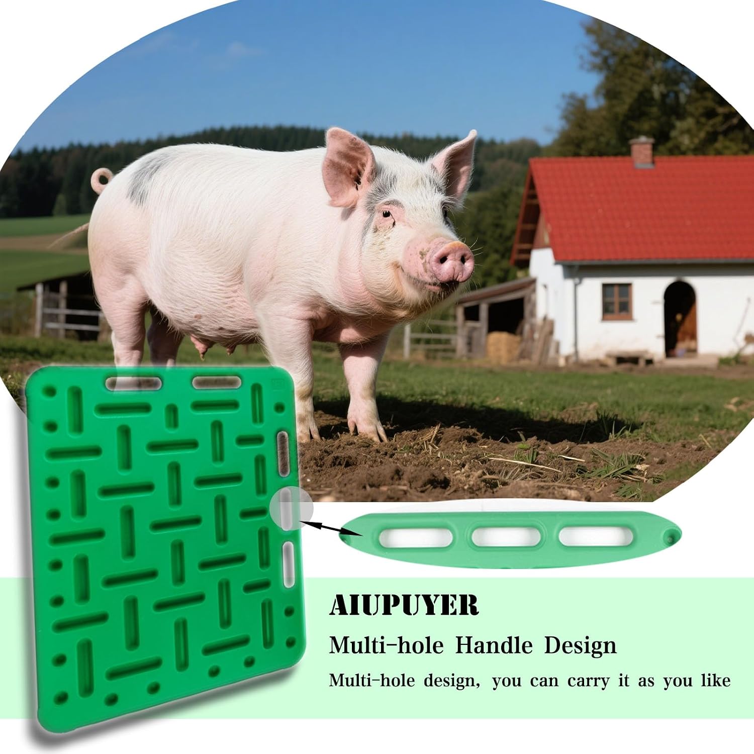 Thickened Animal Guide Panel, Livestock Sorting Panel Hog Panels Cattle Prod Livestock Sorting Paddle and Panel