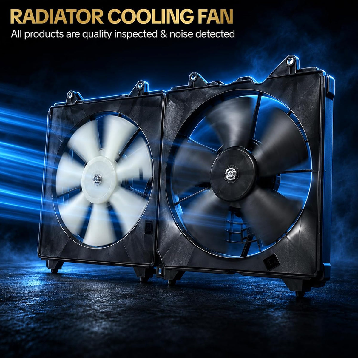 621-480 621-490 Radiator Cooling Fan Assembly Fits for 2012-2015 Honda Civic 1.5L/ 1.8L/ 2.4L for 2013-2015 Acura ILX 1.5L/ 2.0L/ 2.4L Replaces OE HO3115158 HO3115159