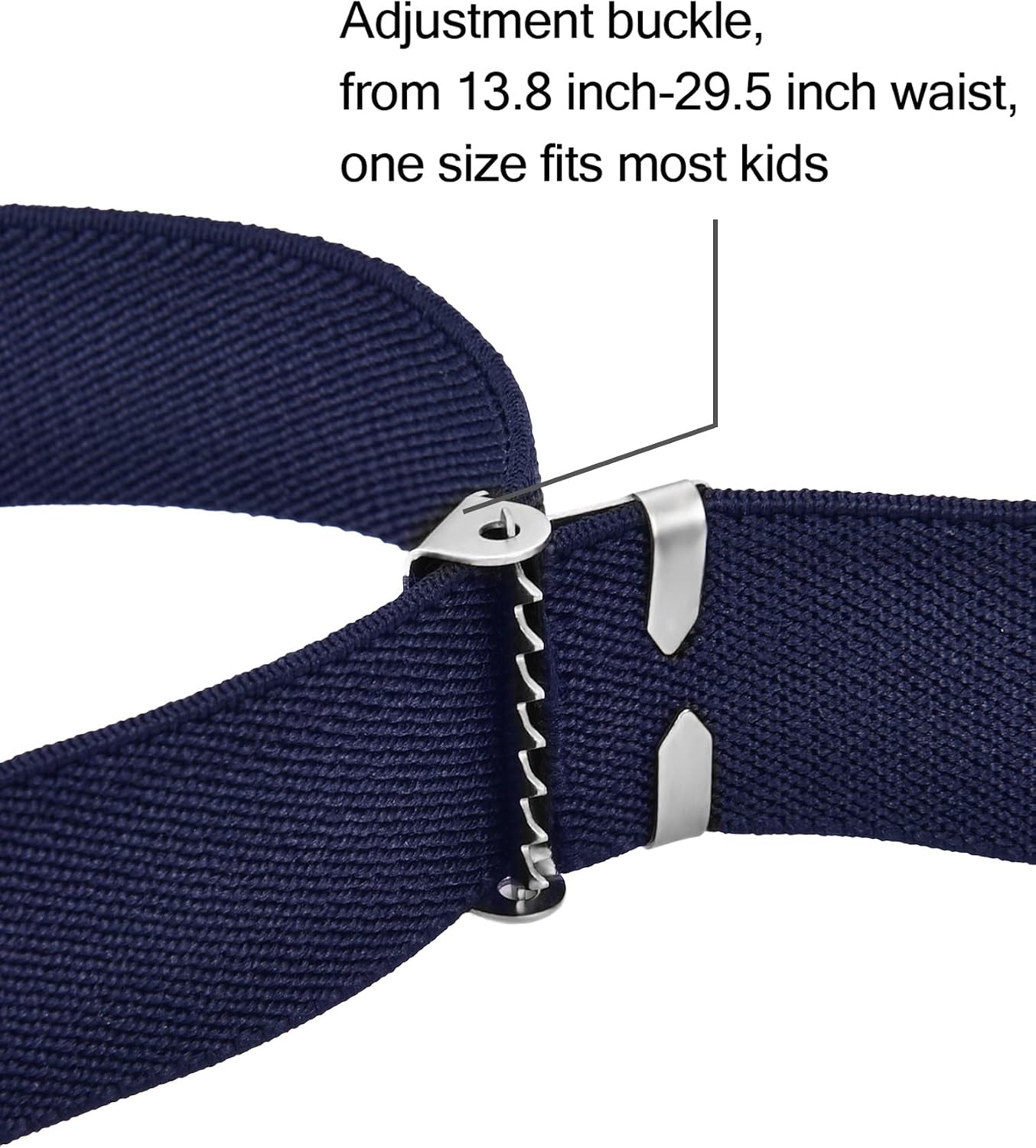 2 Pcs Kids Magnetic Belt Boys Adjustable Elastic Belt with Magnetic Buckle for Toddlers Girls
