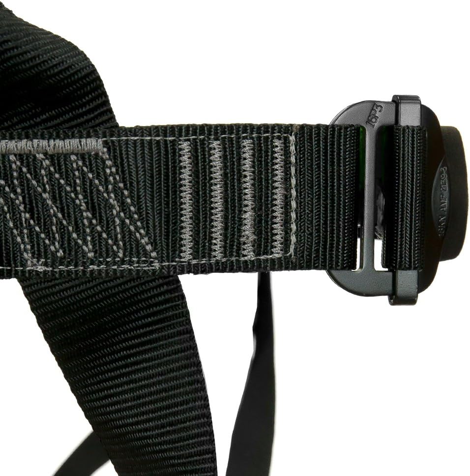 Rock Climbing Harness - Fusion Climb - (5,000 LBS Rated) Professional Half Body Harness for Mountaineering, Tree