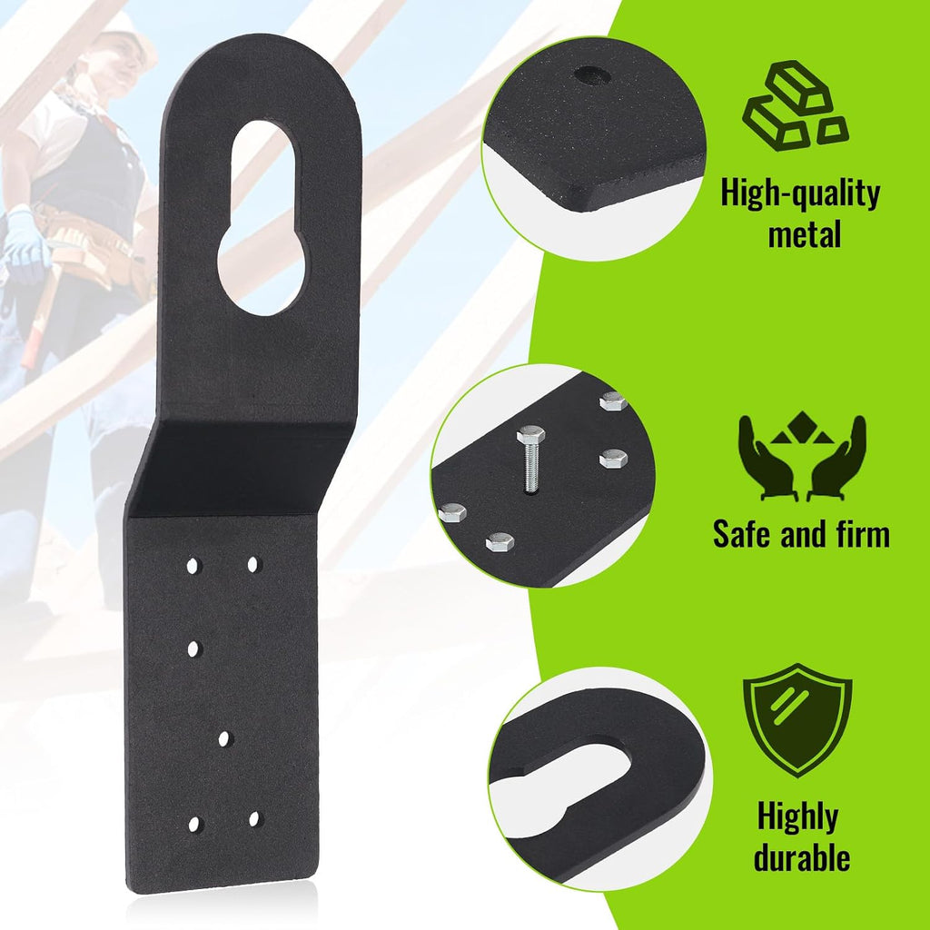 Roof Anchor for Fall Protection, Permanent Roofing Anchor Hitch Clip 4 Pack