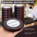 TD163 Coaster Pager System, Pagers for Restaurants, 20 Beepers