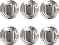 6PCS 318242275 Burner Control Knob Compatible with Electrolux