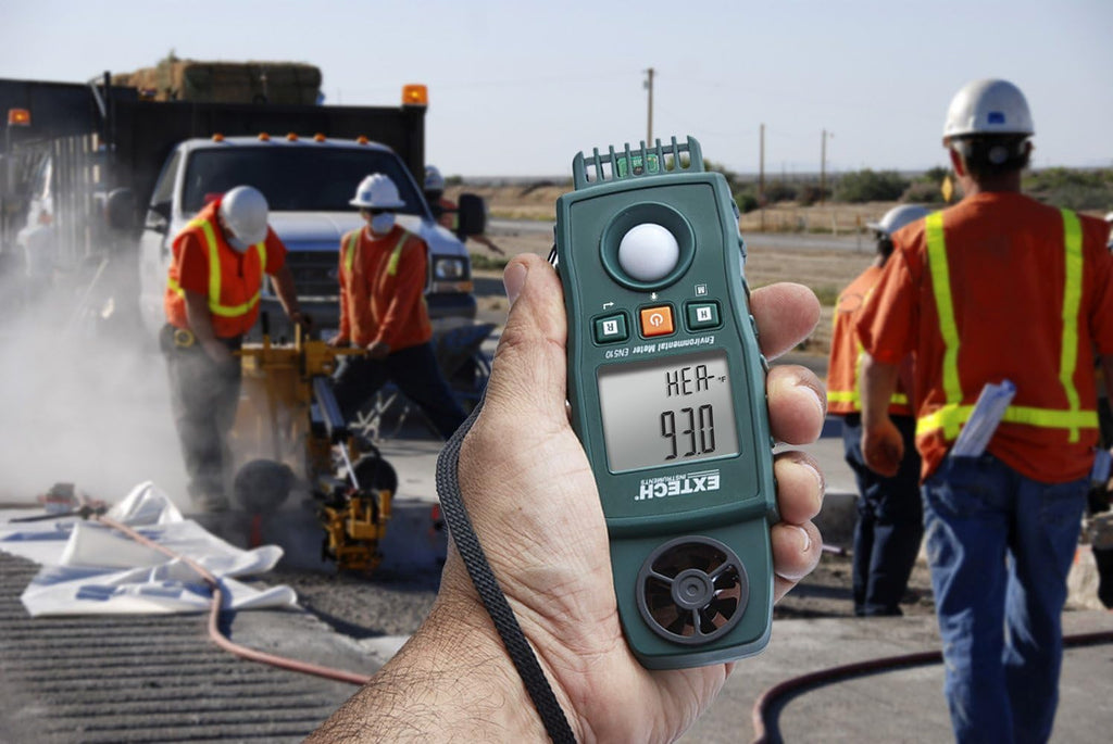 Extech EN510 10-in-1 Environmental Meter, Air, Light, Sound, Climate