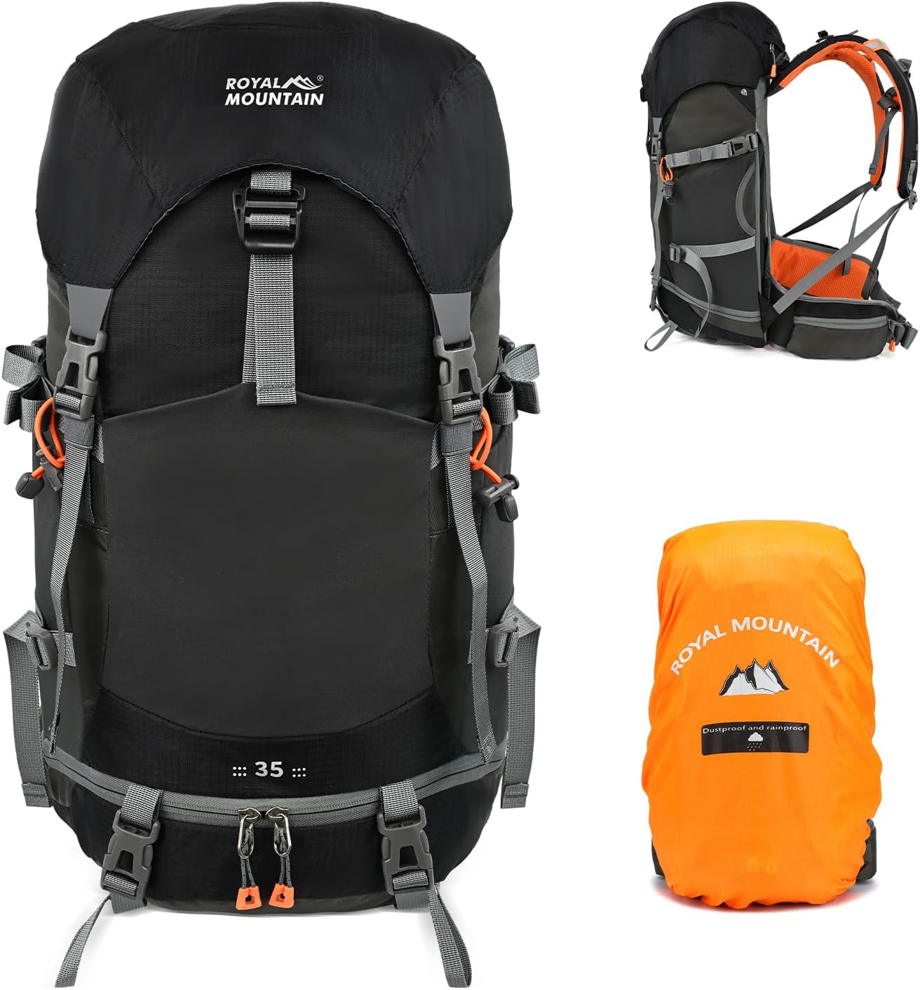 35L Hiking Backpack for Women men,Waterproof Camping Backpacking Backpack ﻿ | Outdoor Backpack Hiking for