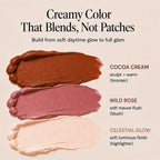 Contour Stick Set, Blush, Bronzer & Highlighter, Enchanted