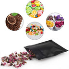 Black Resealable Bags Packaging Bags 3x4 Inch