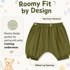 Bedwetting Diaper Pants Absorbent Potty Training Shorts 2 Pack