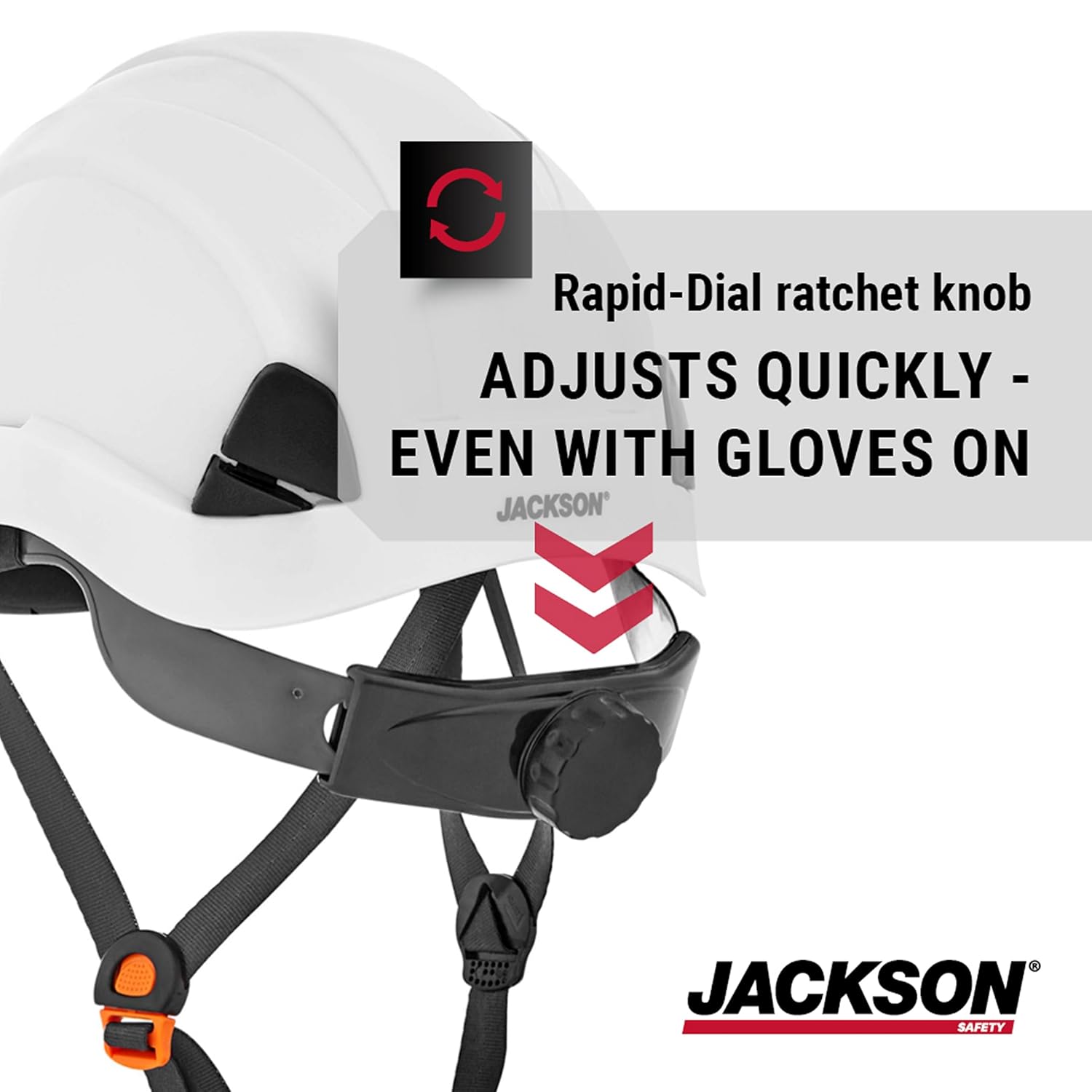 CH300 Climbing-Style Hard Hat - Non-Vented Construction Helmet with Chin Cup - ANSI Z89.1 & OSHA Compliant