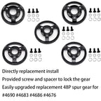 76T 48P Hardened Steel Spur Gear for Traxxas Slash Stampede Rustler 2WD
