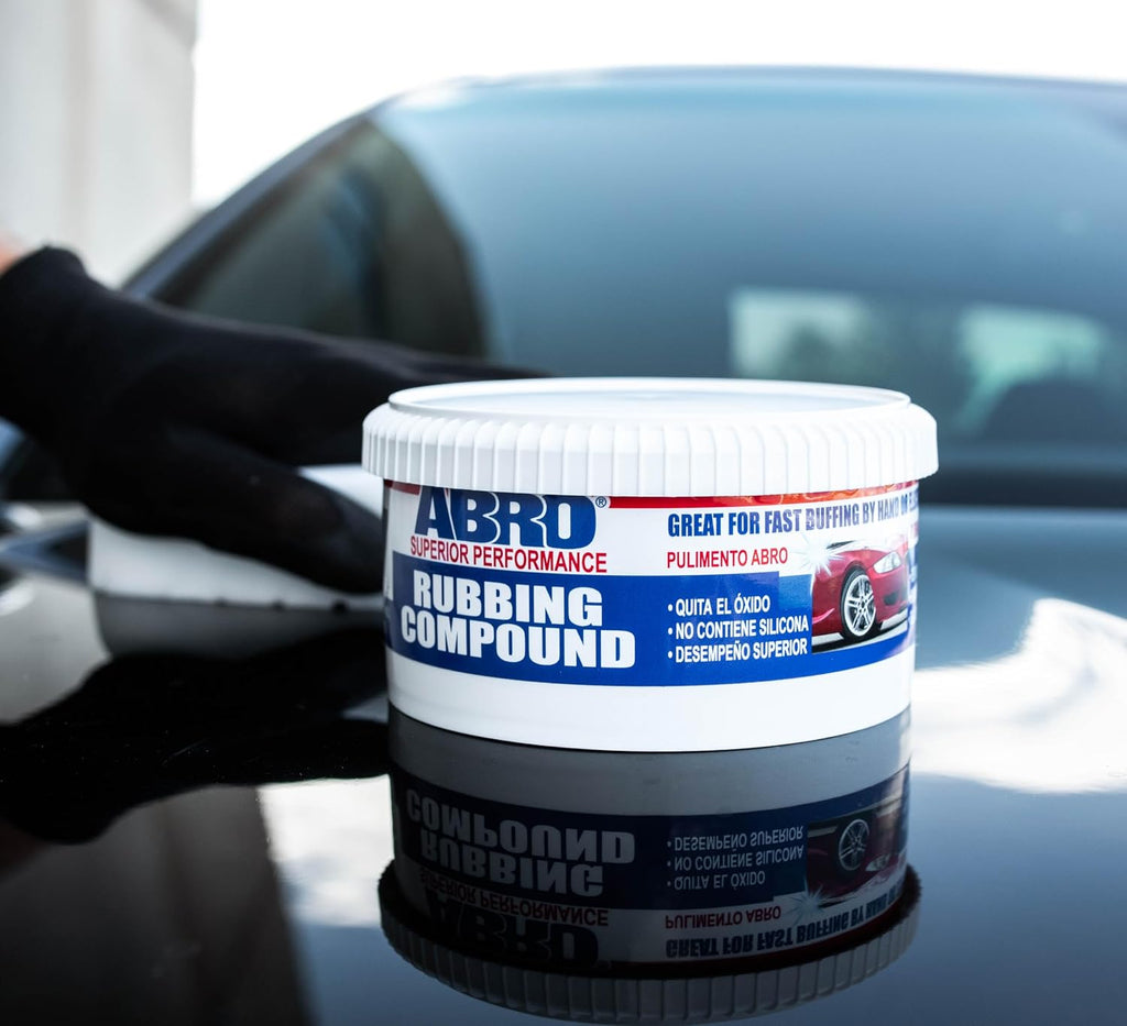 Rubbing Compound 10 oz, Fast-Cut Buffer for Oxidized Paint | Removes swirl marks and oxidation from paint; restores