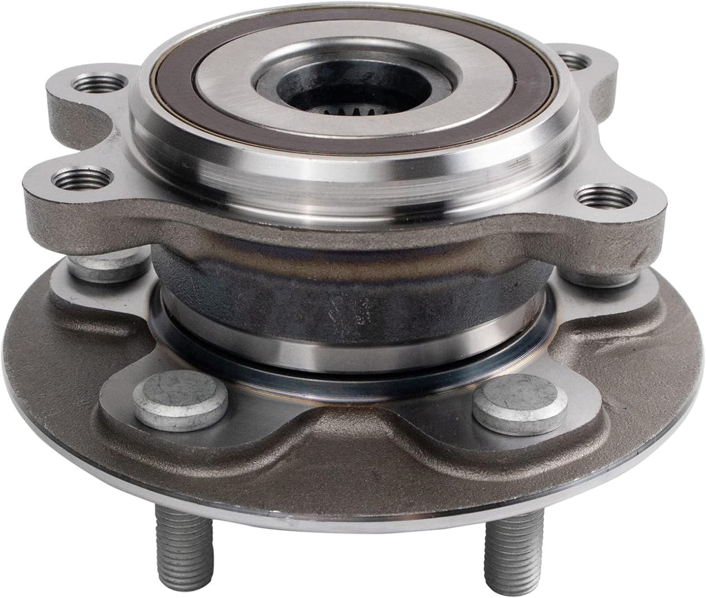TRQ Front Left and Right Wheel Bearing and Hub Assembly Set 2 Piece