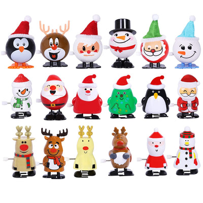 18pcs Christmas Stocking Stuffers Wind Up Toys for Party Favors