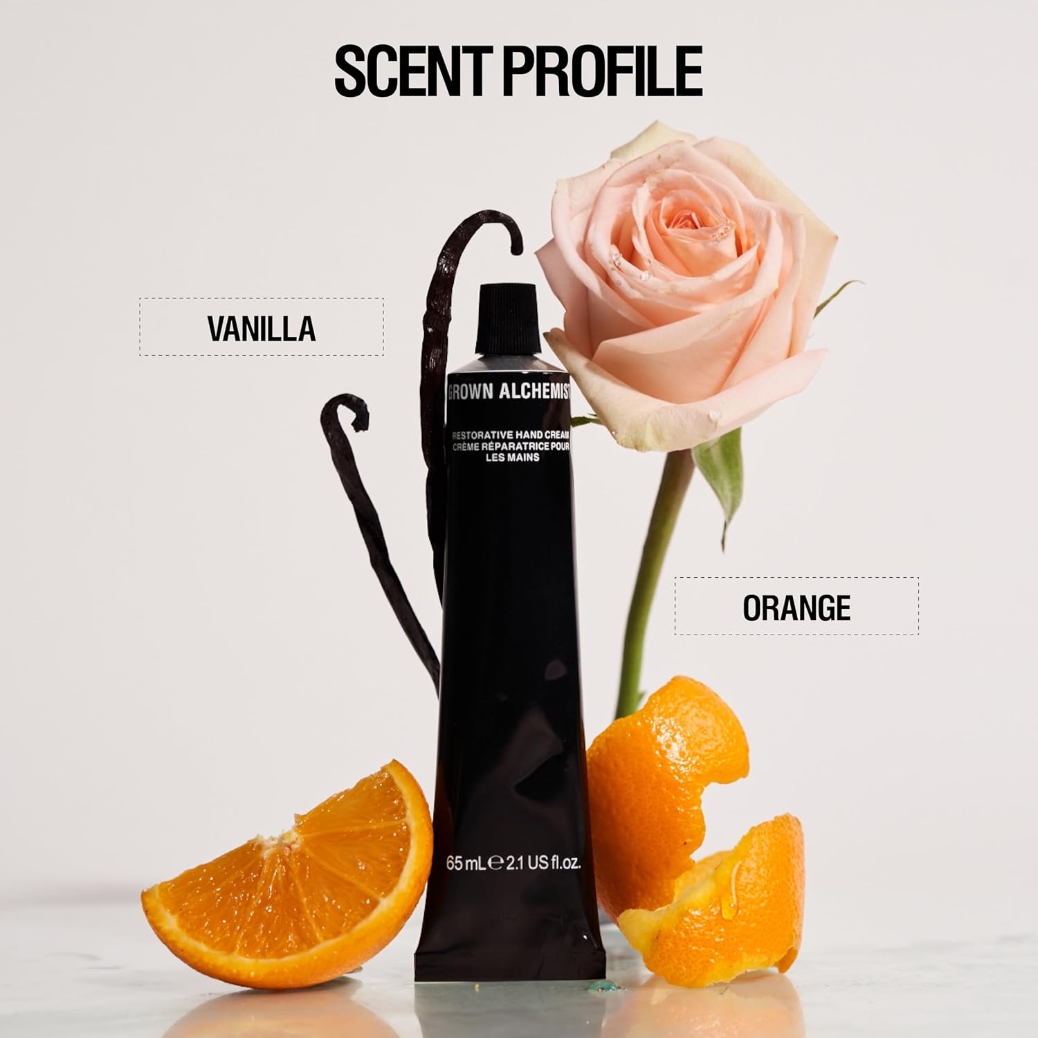 Restorative Hand Cream. Vanilla and Orange Peel. Non-Greasy Moisturizer to Soothe & Soften Hands, 10.1 Ounce (300 mL)