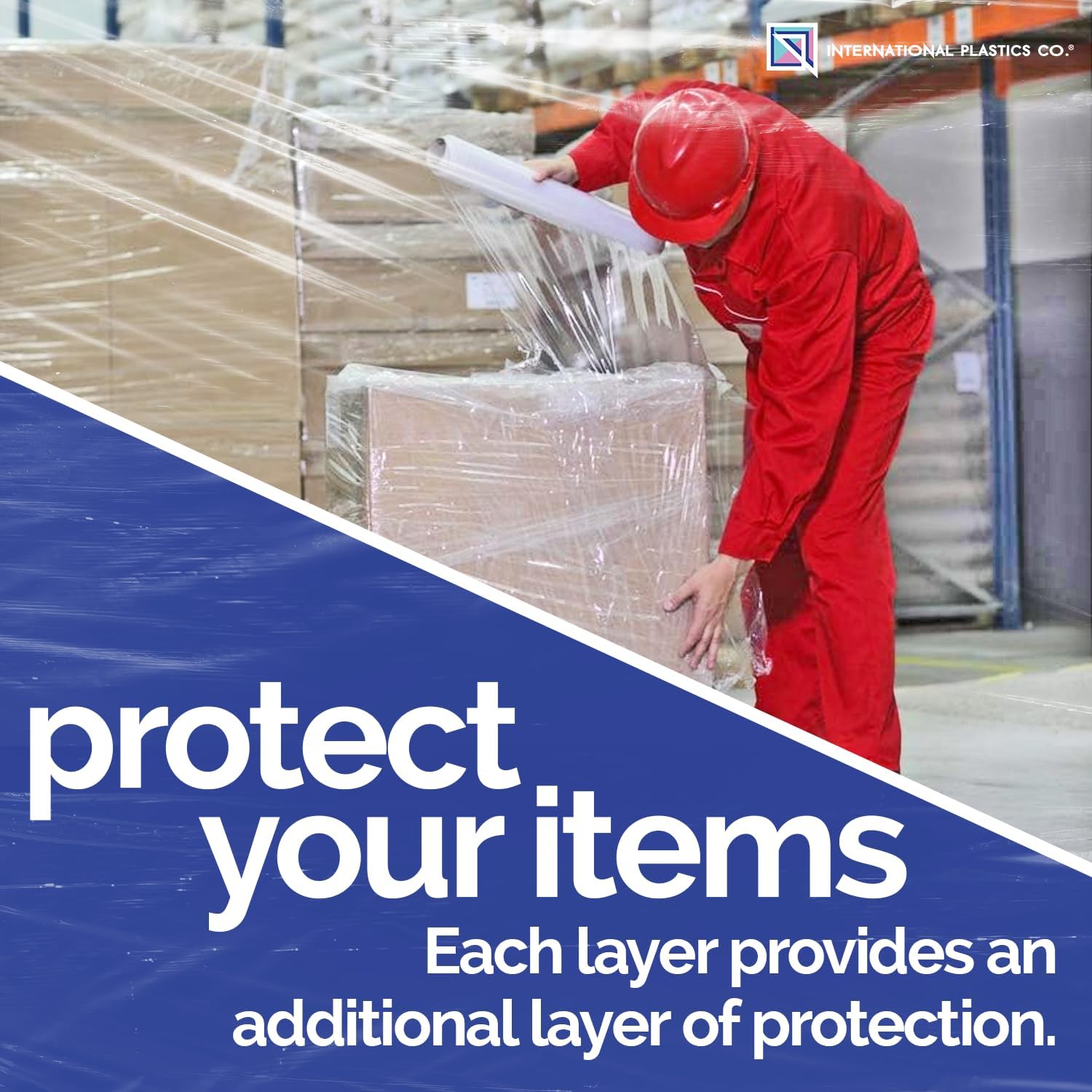 18" Stretch Film/Wrap 1500 feet 80 Gauge, 4 Pack | 7 Layers Industrial Strength up to 800% Stretch 20 Microns Clear