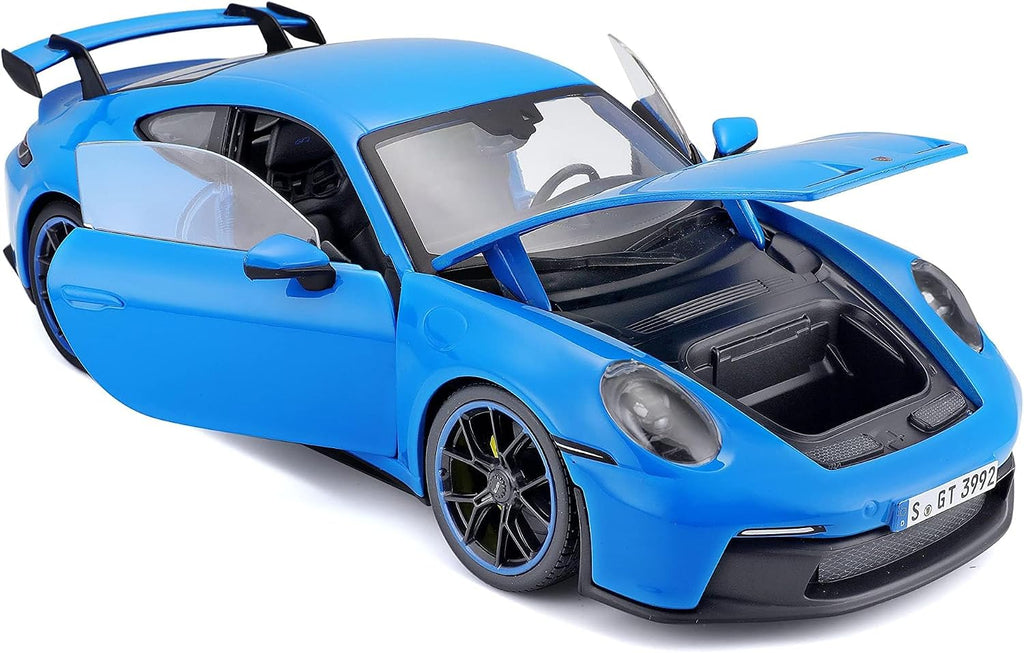 2022 Porsche 911 GT3 Super Car - 1:18 Scale - Incredibly Detailed Die-Cast Replica Collectible Car Model, Blue
