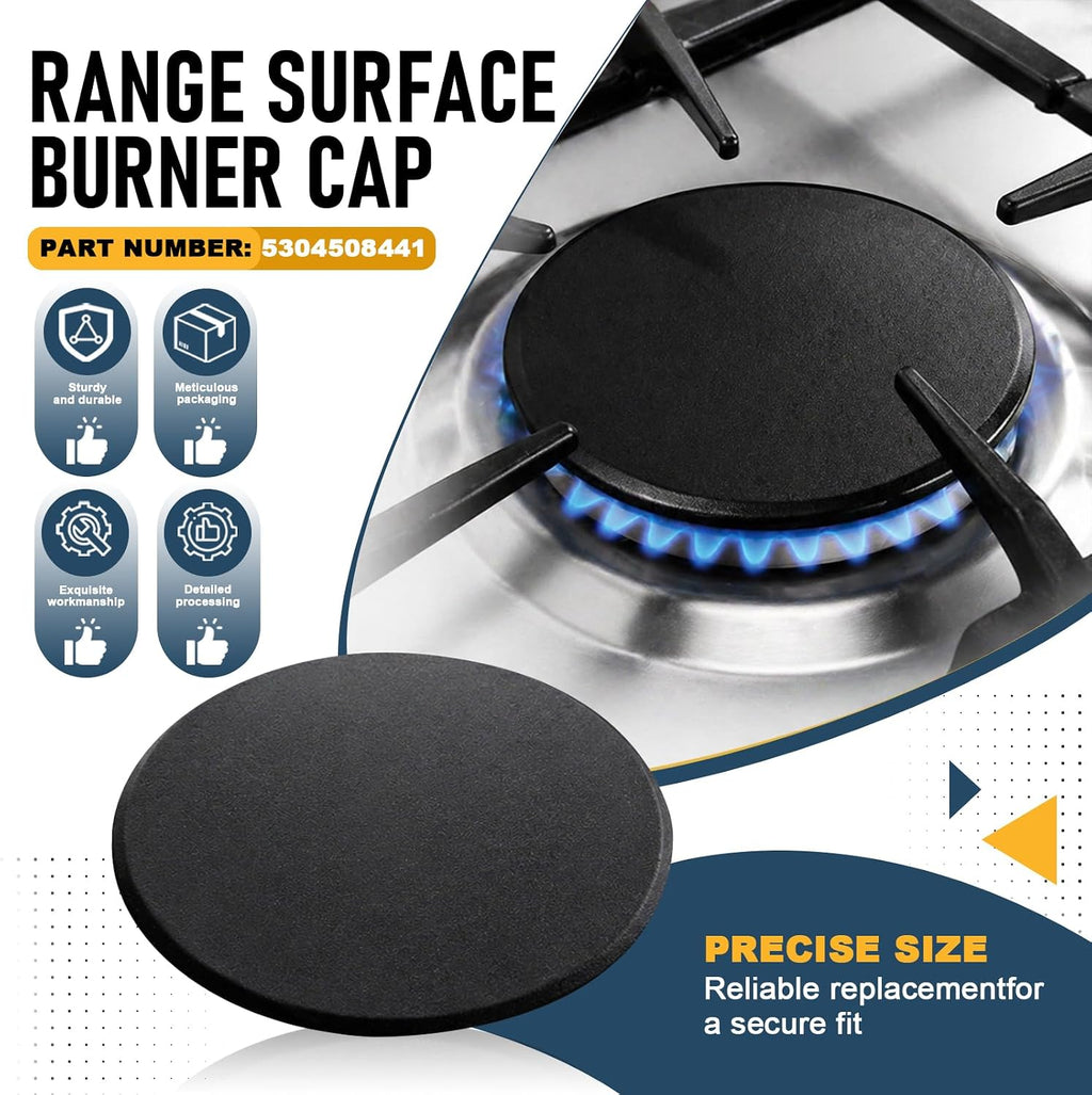 5304508441 Range Surface Burner Cap Fit for Frigidaire Electrolux Kenmore