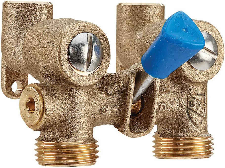 Watts 175C Series Bronze Ball Washing Machine Shutoff Valve 1/2" x 3/4"