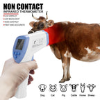Veterinary Infrared Thermometer, Non Contact for Livestock & Pets